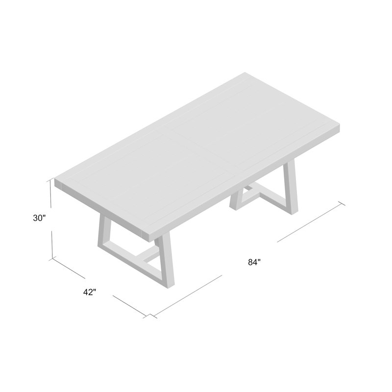 Gracie Oaks T J Dining Table Reviews Wayfair T J Dining Table