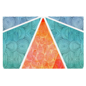 Pom Graphic Design 'Pyramids of Giza' Doormat