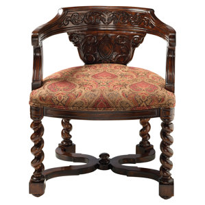 Brussels Library Bergere Armchair by D..