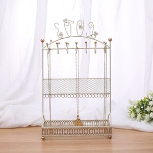 Metal Jewelry Display and Jewelry Stand Hanger Organizer