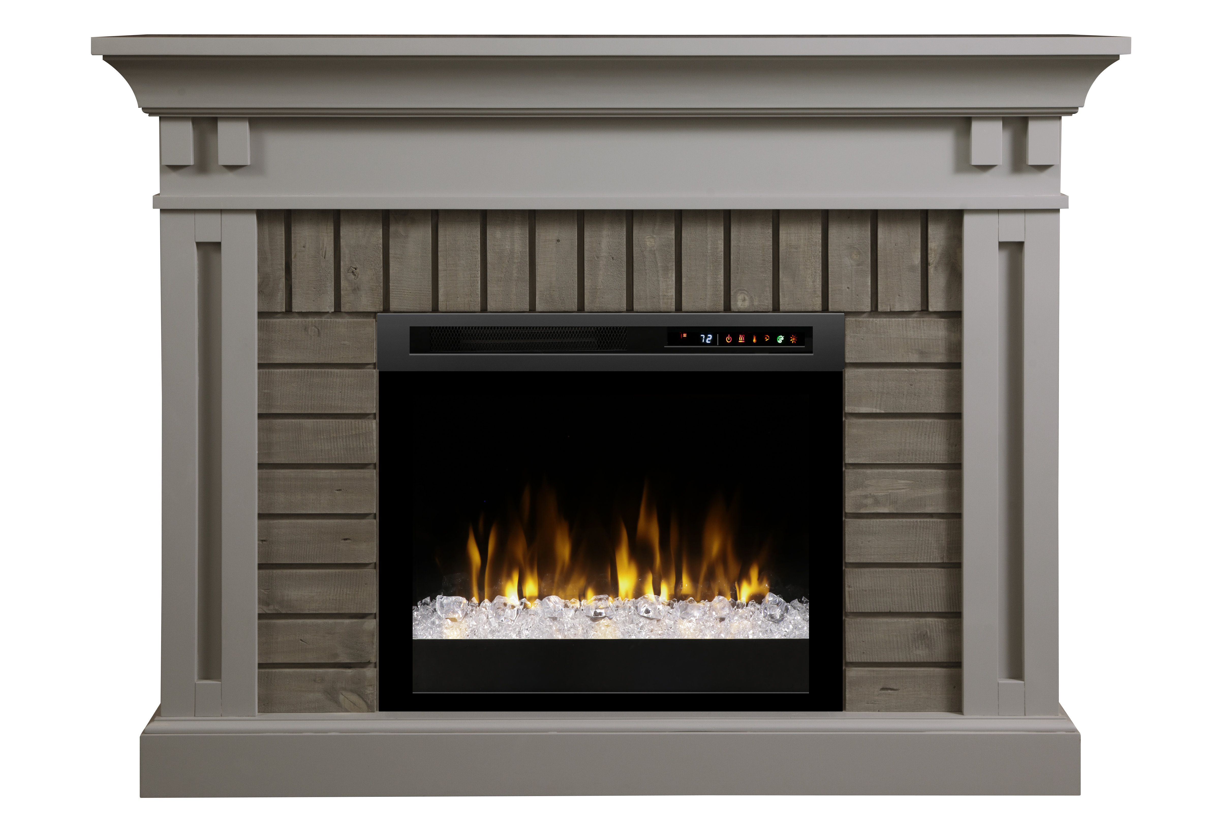 Darby Home Co Brookins Electric Fireplace Reviews Wayfair