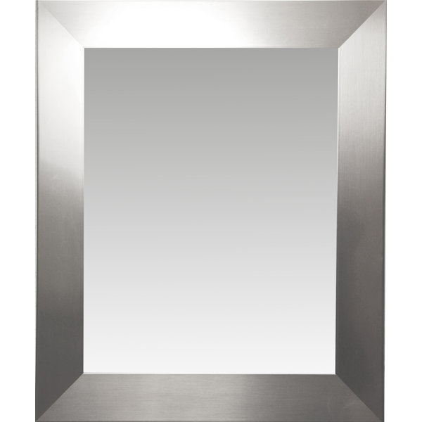Rectangular Wall Mirror mercury row modern rectangle wood wall mirror & reviews | wayfair Rectangular Wall Mirror mercury row modern rectangle wood wall mirror & reviews | wayfair
