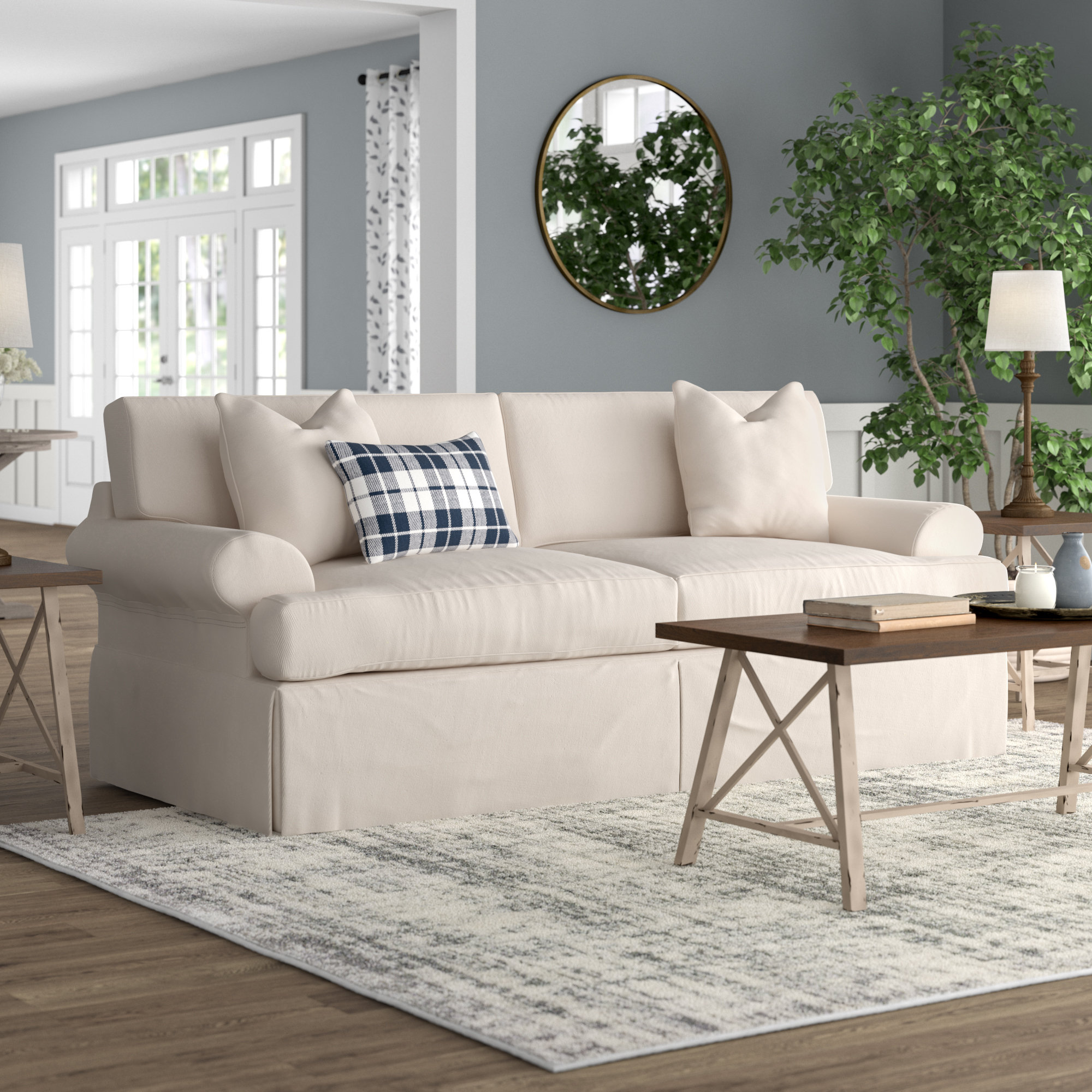 Beachy Coastal Sofa Wayfair