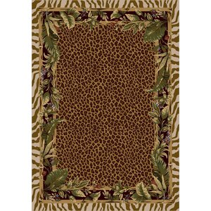 Signature Jungle Safari Pearl Mist Area Rug