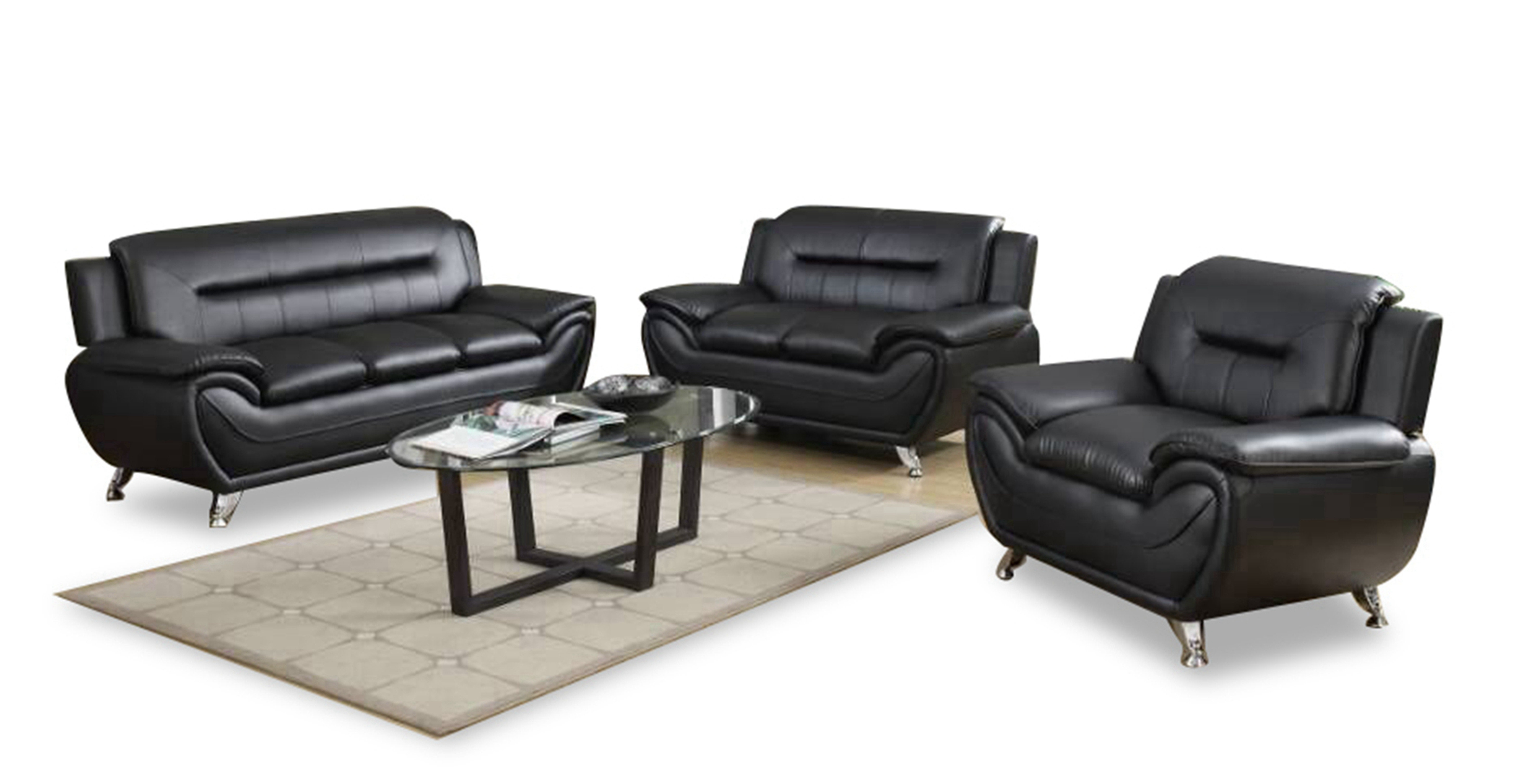 Orren Ellis Stead Modern Sofa Reviews Wayfair
