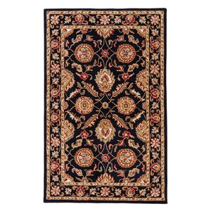 Wetheral Black/Red Area Rug