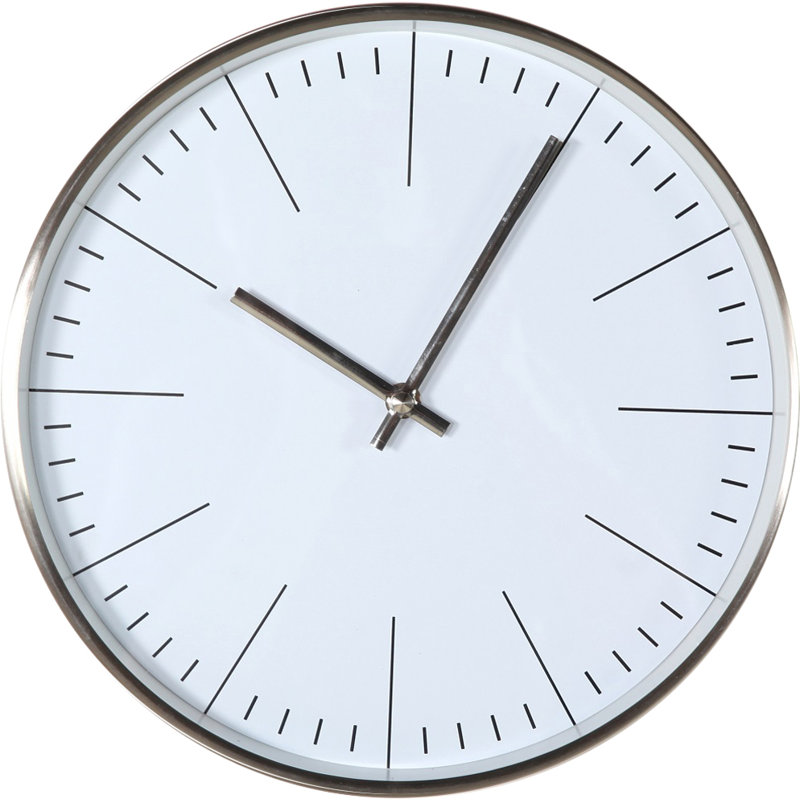 Verichron 12" Simple Wall Clock AllModern