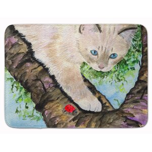 Cat Birman Memory Foam Bath Rug