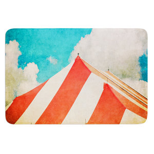 The Big Top by Ann Barnes Bath Mat