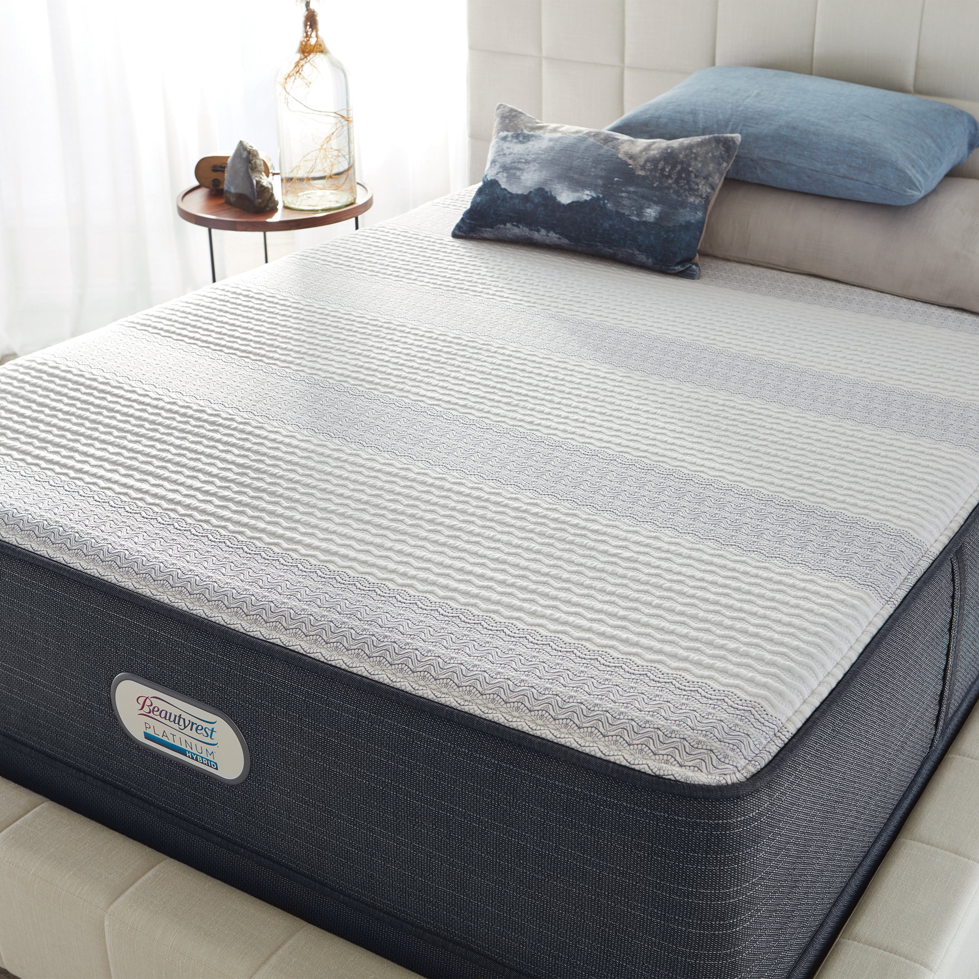 Simmons Beautyrest Platinum 14 Plush Hybrid Mattress Simmons Beautyrest Platinum 14 Plush Hybrid Mattress Reviews Wayfair