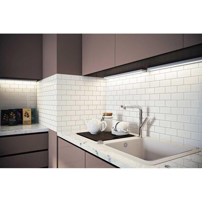 Giorbello 2 X 4 Porcelain Subway Tile In White Reviews Wayfair 2 X 4 Porcelain Subway Tile