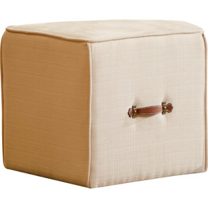 Frycrest Cube Ottoman by Three Posts