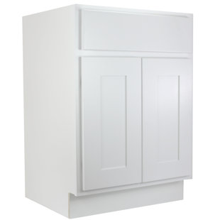 White Shaker Bathroom Vanity Wayfair Shaker Single 36 Bathroom Vanity Base