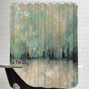 To the City Shower Curtain