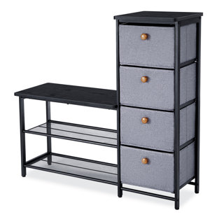 Shoe Storage Seat Wayfair Co Uk Shoe Rack Storage Bench