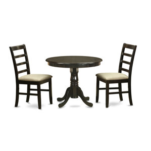 3 Piece Dining Set by East West Furniture