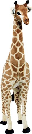 oversized giraffe stuffed animal