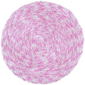 Shagadelic Pink Twist Swirl Rug