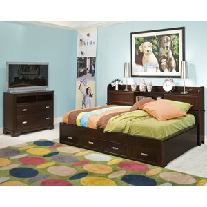 Jami Twin Bookcase Headboard