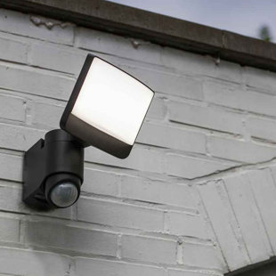 Outdoor Solar Gutter Lights Wayfair 180 Degree Motion Activated Solar Flood Light