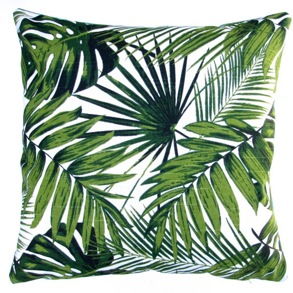 Pillows Tropical Botanic Palm Leaf Indoor Pillow Cover Wayfair Tropical Botanic Palm Leaf Indoor Pillow Cover