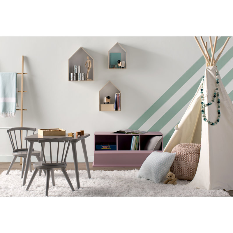 Viv + Rae Justine Windsor 3 Piece Table and Chair Set by Delta ... Viv + Rae Justine Windsor 3 Piece Table and Chair Set by Delta ...
