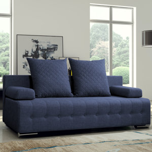 2-Sitzer Schlafsofa Leon von Mebas Polstermöbelfabrik