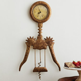 vintage outdoor pedestal clock iron winged corkscrew 85 wall clocks youll love wayfair vintage outdoor pedestal clock iron winged corkscrew 85 wall clocks youll love wayfair