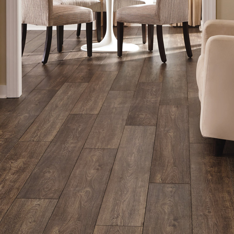 Mannington Restoration Wide Plank 8 X 51 12mm Oak Laminate Mannington Restoration Wide Plank 8 X 51 12mm Oak Laminate Flooring In Caraway Wayfair