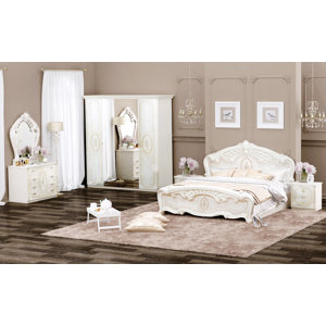 5-tlg. Schlafzimmer-Set Florencia. 160 x 200 cm ..
