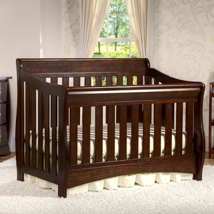 Solid Wood Sleigh Crib Wayfair Quickview