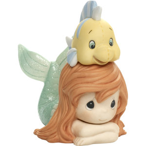 Disney Showcase Life Is Better With A Good Friend the Little Mermaid and Ariel Figurine