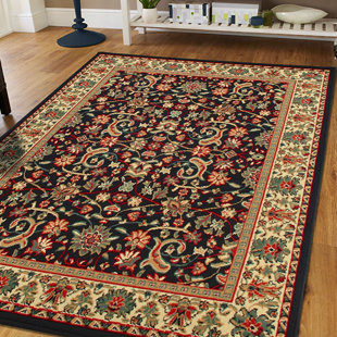 Washable Kitchen Oriental Rug Wayfair Presnell Oriental Black Indoor Outdoor Area Rug