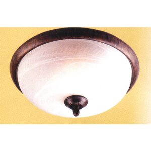 3-Light Semi-Flush Mount