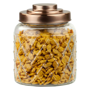 Colored Gl Canisters Wayfair Gl Kitchen Canister Set Of 2