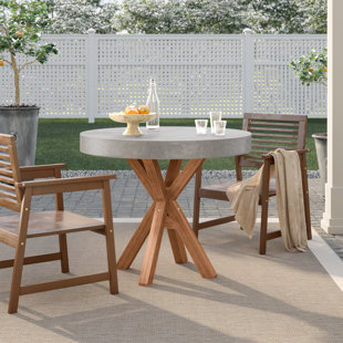 Cement Table Wayfair Mancini Bistro Table