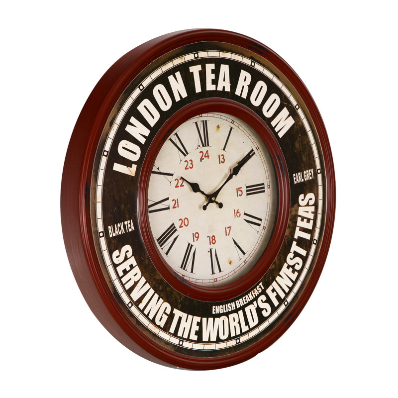 AdecoTrading Oversized 23.2" Retro Round Roman Numerals ...