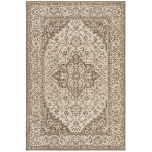 Outdoor Rugs Carpets Mats You Ll Love Wayfair Co Uk Girard Cream Beige Rug
