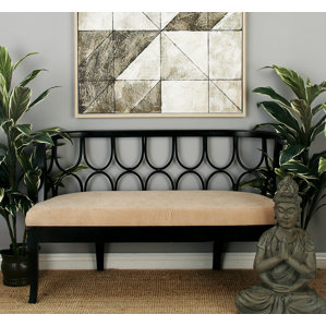 Wooden Bench by Cole & Grey