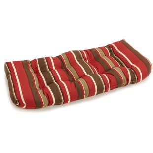 U Shaped Patio Cushions Wayfair Stripe U Shape Indoor Outdoor Bench Cushion