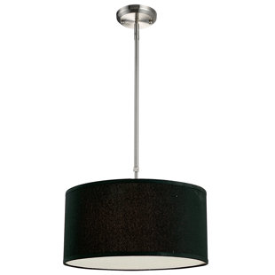 Black Drum Pendants You Ll Love Wayfair Quickview