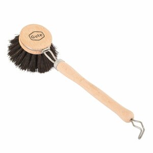 Soft Horsehair Bristle Dish Brush