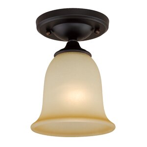 1-Light Semi Flush Mount