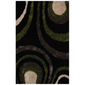 Hand-Tufted Black/Gray Area Rug