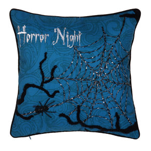 Horror Night halloween Throw Pillow