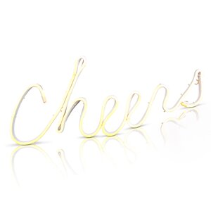 LED Light Up Cheers Sign