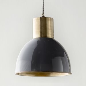 Arturo 1-Light Bowl Pendant