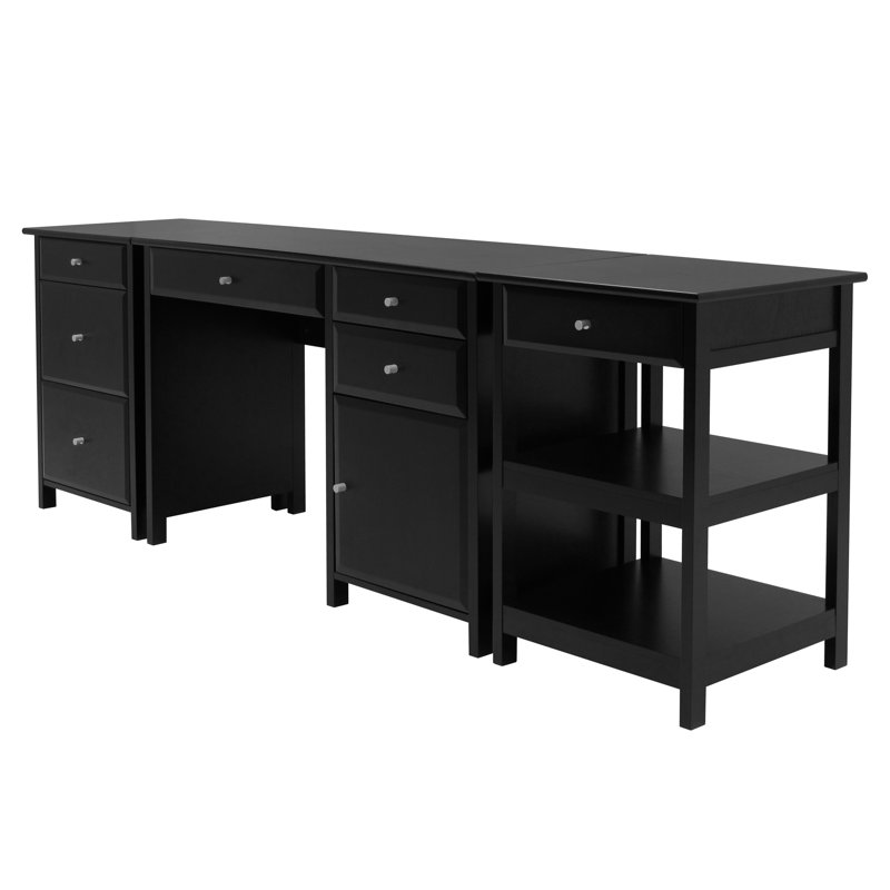 Three Posts Gifford Home Office Executive Desk Reviews Wayfair