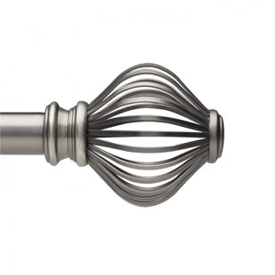 12 Foot Curtain Rod Wayfair Spokes Curtain Rod