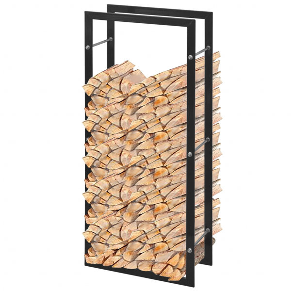 Firewood log rack